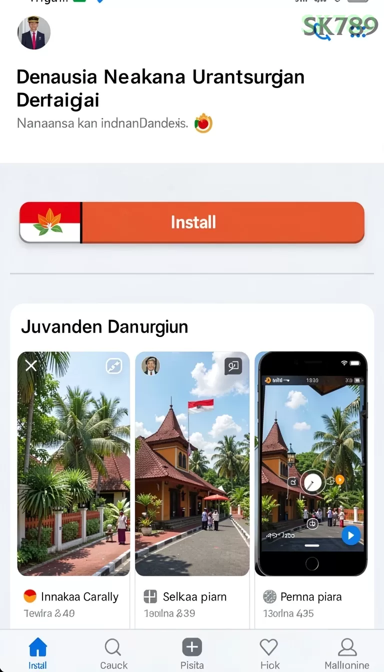 Cuplikan layar KONOHATOTO78 — halaman utama