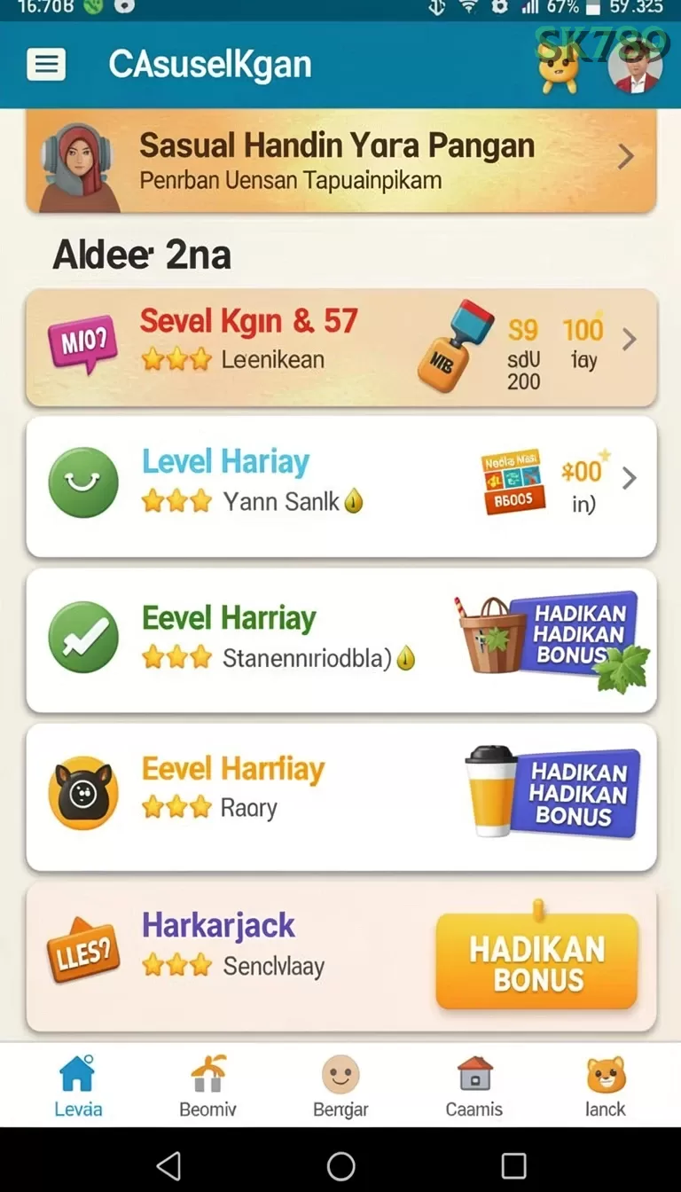 Cuplikan layar MACAN388 — aktivitas